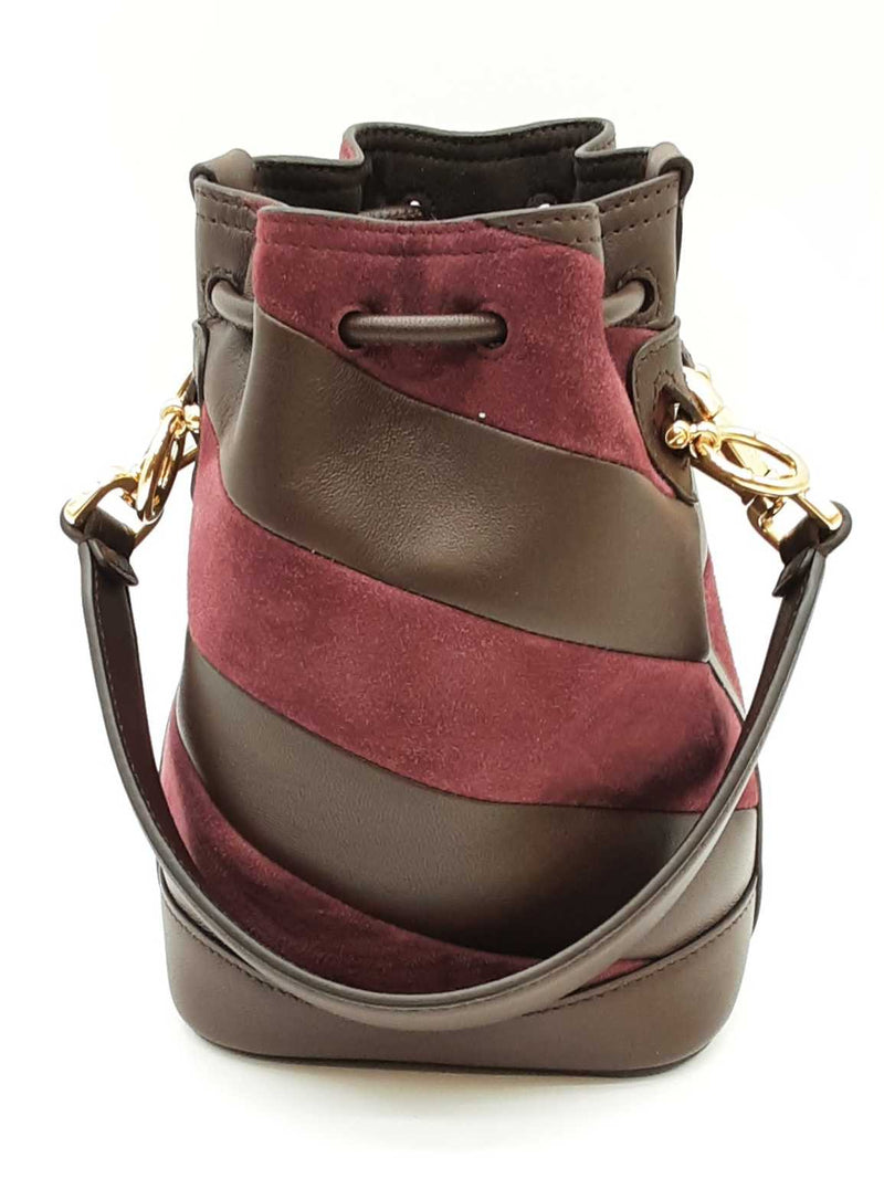 Fendi Mon Tresor Bi-color Leather & Suede Inlays Minibag Sd1025pzxde