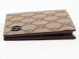 Gucci Gg Supreme Canvas Bi Fold Wallet Beige / Tan Aa0826lrzsa