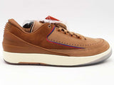 Nike Air Jordan 2 Low Dv7129-222 Brown Shoes Size 9 Aa0926rzsa