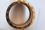 Bvlgari 18k Yellow Gold B.zero1 Ring 14 Grams Size 61 Eb0726wxxzde