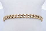 14k Yellow Gold Cuban Link Bracelet 17.9 Grams 7.5 Inch Eb0426lewrde