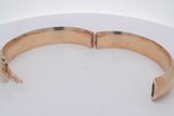 14k Yellow Gold Hinged Bangle Bracelet 19.1 Grams Eb0422lxxzsa