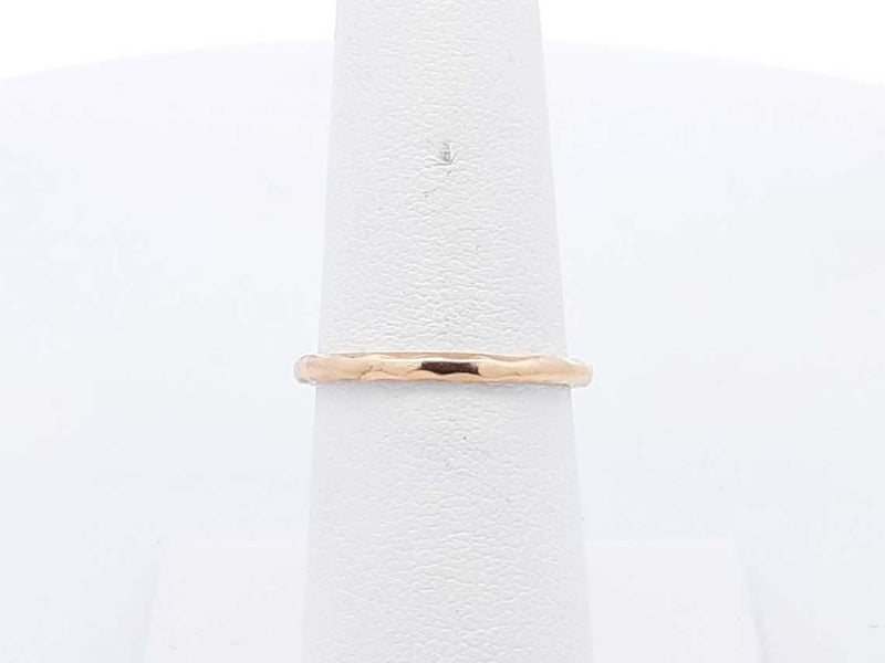 Tiffany & Co. Paloma Picasso Hammered 18k Yellow Gold Ring 2.2g Sz 6 Eb0824wxzsa