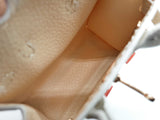 White Building Mini Bag Charm Do0725ede