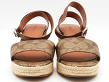 Coach Sandal Brown Size 7 Aa0926ozsa