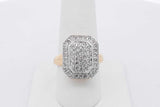 0.53cttw Diamond Ring In 18k Yellow Gold 7.2 Grams Size 8 Eb0726cxzsa