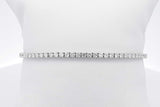 3.0cttw Lab Grown Diamond Tennis Bracelet 14k White Gold 5.3g 7 In Eb0326llxzsa
