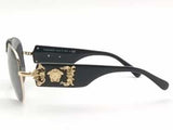 Versace 2150-q Black Sunglasses Aa0826crsa