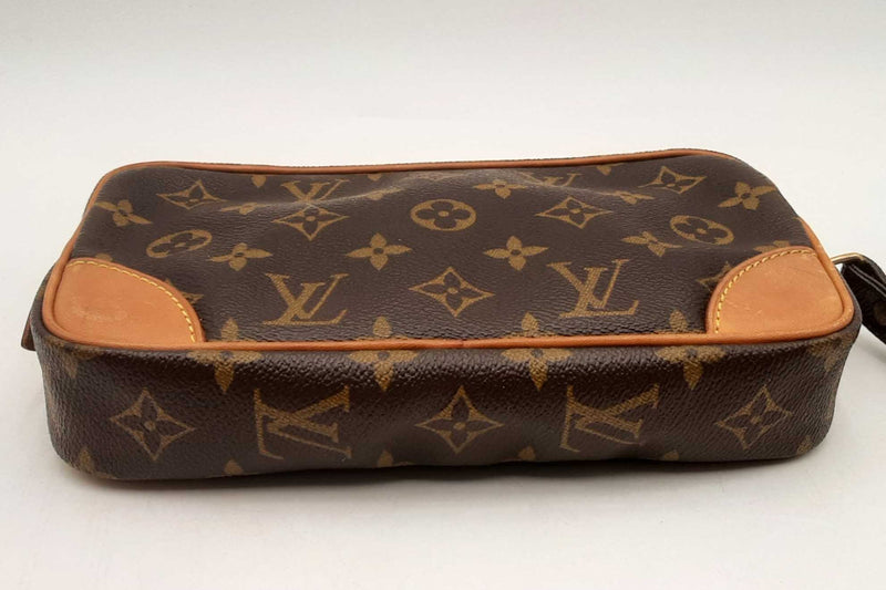 Louis Vuitton Monogram Marly Dragonne Wristlet Eb0125wcesa