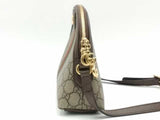 Gucci Ophidia Gg Small Shoulder Bag Brown Aa0926rrzsa