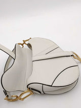 Christian Dior Leather Saddle Bag Eb1026exzsa