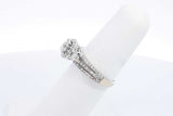 Approx. 0.4ctw Diamond Ring In 14k White Gold 3.3 Grams Size 6.5 Eb0824lrxdu