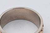 14k Two Tone Gold Floral Pattern Wedding Band 7.5 Grams Size 7.25 Eb0726rxzsa