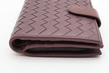 Bottega Venetta Intrecciato Leather Wallet Eb0526lxzde