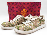 Tory Burch Howell T-monogram Hazel Snow White Daisy Shoes Size Us 8 W Do0125rxde