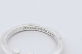 Tiffany & Co. Sterling Silver T Square Ring 4.8 Grams Size 9.5 Eb0826lxzdu