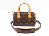 Louis Vuitton Monogram Canvas Nano Speedy Bag Fw0225ozzdu