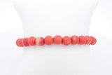 Davidn Yurman Coral Spritual Beads Bracelet With 925 Clasp 18.8g Eb0724lorsa