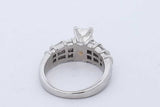 1.18cttw Diamond Ring In Platinum 11.3 Grams Size 6.5 Eb0426srxde