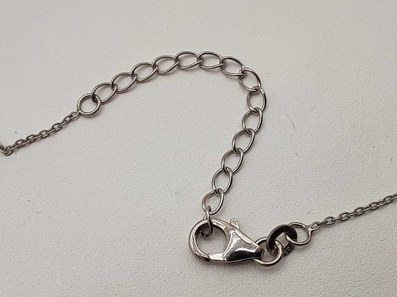 0.43 Cttw Lab Grown Diamonds 0.925 Silver 2.7g Cross Necklace 20 In Do0725iide