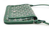 Goyard Green Goyardine Plumet Clutch Crossbody Bag Eb1026crxde