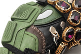 Gucci Flashtrek Sneakers With Removable Purple Crystal Embellishments Eb0526crsa