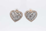 1.34cttw Diamond Stud Screwback Earrings 10k Yellow Gold 5.9g Eb0526orxsa