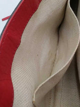 Gucci Red Leather Soho Chain Crossbody Bag Eb0926wxzsa
