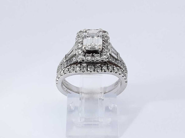 Neil Lane 1.57 Cttw Diamond & 14k Gold Bridal Set 8.5 Grams Size 6.5 Fw0925ezxdu