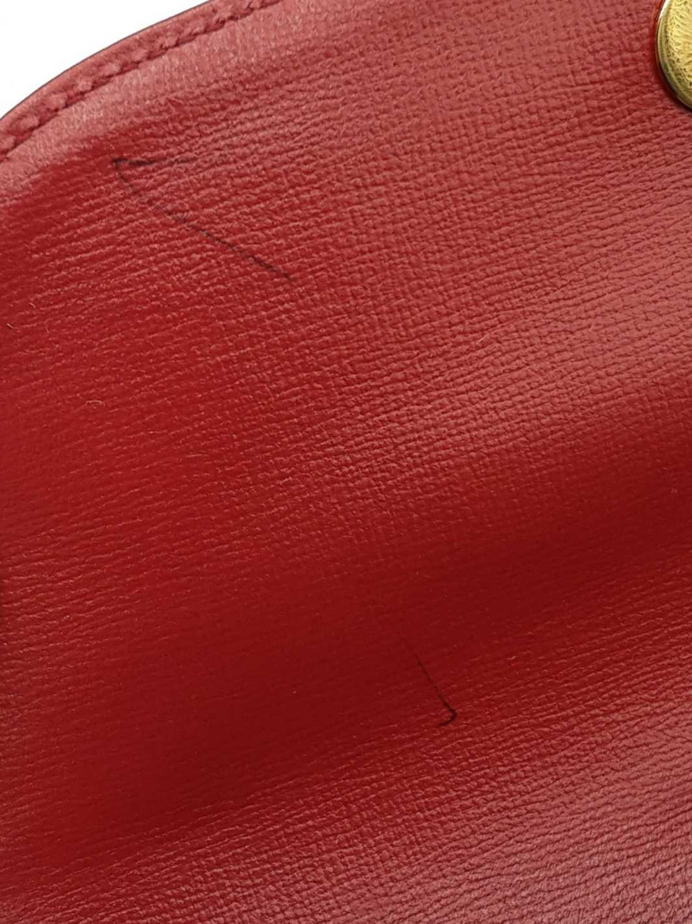 Gucci Torchon Ring Small Shoulder Bag In Cherry Red Grained