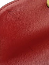 Gucci Torchon Ring Small Shoulder Bag In Cherry Red Grained Leather Fw1125rxzsa