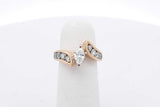 0.48cttw Diamond Ring In 14k Yellow Gold 3.9 Grams Size 3.5 Eb0826rxzsa