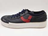 Salvatore Ferragamo Notion 2 Blue Red Leather Shoes Size F 9 M Do0525lxzde