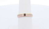 Cartier Vendome Louis 18k Tri Color Wedding Band Size 54 Eboxzdu 144030003676