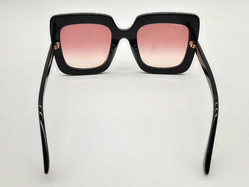 Gucci Gg0148s Star Rhinestones Black Frames Pink Lens Sunglasses Do0125oxzde