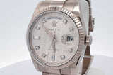 Rolex 36mm Day Date 18k White Gold Watch 165.7 Grams Eb0226loxxzsa