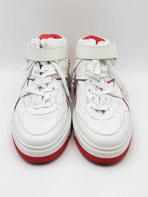 Christian Louboutin Astroloubi White Leather Sneakers Size Eu 45 Fw026467lrxdu