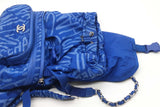 Chanel Blue Nylon Coco Neige Convertible Backpack Eb1125lrxzde