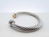 David Yurman Classic Cable Bracelet In Sterling 44.5 Grams 7 Inch Fw1025rxzdu