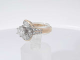 1.71 Cttw Diamond 18k Yellow Gold Ring 5.4 Grams Size 6.5 Aa0725lizxsa