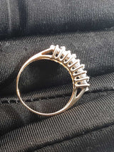 0.25 Cttw Diamond & 14k Yellow Gold Anniversary Ring 1.9g Size 5.5 Fw0126llrdu