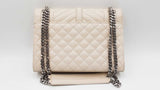 Ysl Saint Laurent Envelope Medium White Quilted Leather Shoulder Bag Sd0526wrzdu