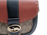 Coach Tatum Carryall Satchel Brown Handbag Aa1026rzsa
