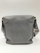 Louis Vuitton Roman Glacier Gray Taiga Leather Messenger Bag Do0824loxzde