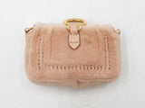 Fendi Nano Baguette Mink Crossbody Bag & Charm Fw0225loxzdu