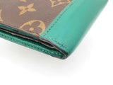 Louis Vuitton Multiple Wallet In Monogram Macassar Canvas & Leather Fw0626lcrdu