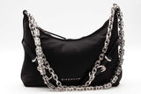 Givenchy Black Nylon Voyou Party Shoulder Bag Eb0726wrxsa
