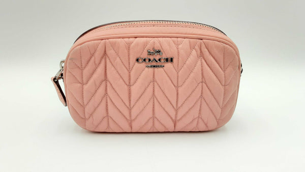 Coach Petal Pink Convertible Quilted Shoulder & Belt Bag Fw1124oxdu