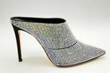 Giuseppe Zanotti Iridescent Rhinestone Crystal Mule Size Eu 39.5 Do1024lxzde