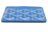 Goyard Blue Goyardine Saint Sulpice Card Case Wallet Eb0926oxzde